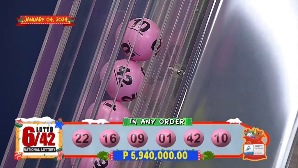 January 4, 2024 6/42 Lotto Result 9 PM Draw