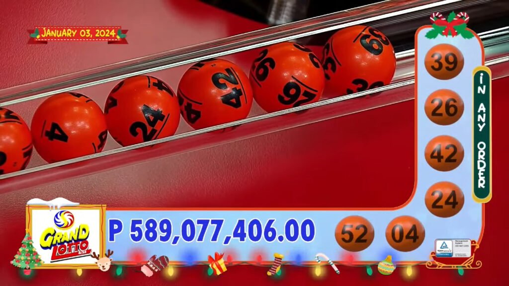 January 3, 2024 6/55 Lotto Result 9 PM Draw