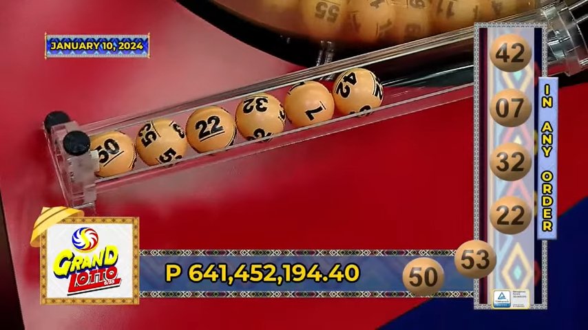 January 10, 2024 6/55 Lotto Result 9 PM Draw