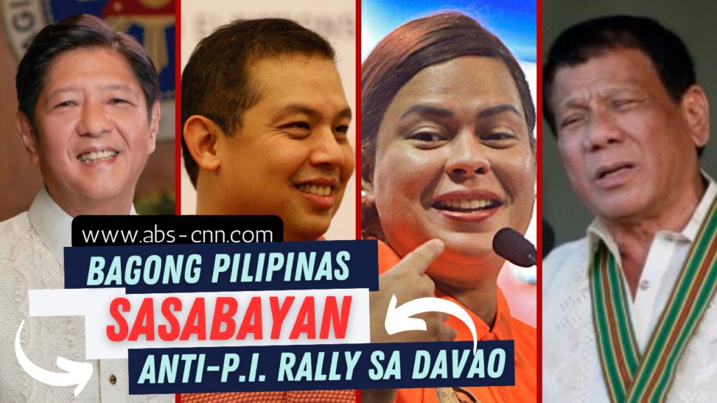 The Bagong Pilipinas Rally and anti Peoples Initiative Rally