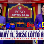 January 11, 2024 Lotto Result
