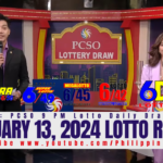 January 13, 2024 Lotto Result