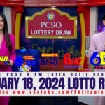 January 18, 2024 Lotto Result