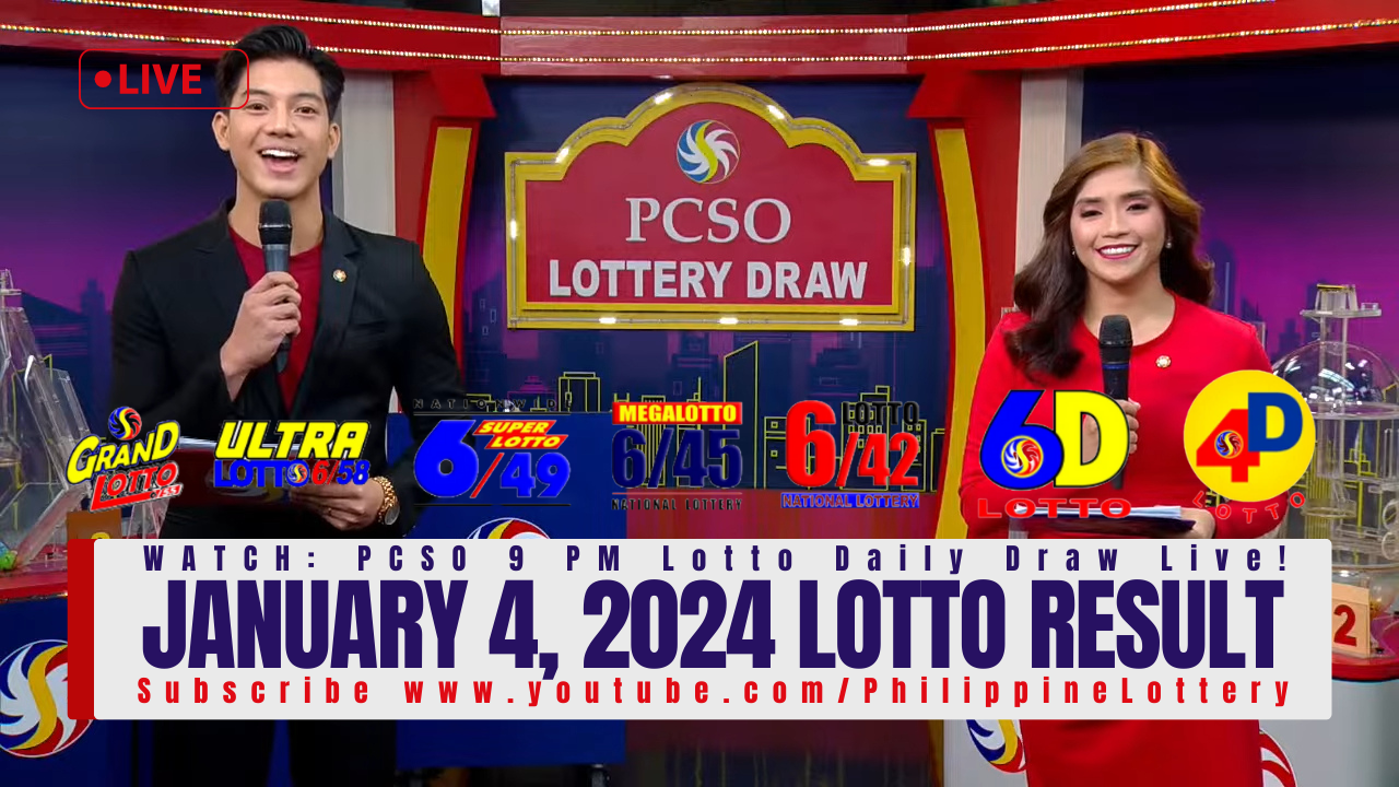 lotto result today 6/49,lotto result today 6/58,lotto result today 9pm 6/45,lotto result today live,6/49 lotto result today,6/45 lotto result today,6/42 lotto result today,lotto result today 6/45,lotto result today 6/55,lotto today,lotto result live,lotto results,january 4 2024 Lotto result,lotto result january 4 2024,pcso live,pcso result,pcso lotto result,pcso,lotto result 6/58,lotto result 6/55,lotto result 6/49,lotto result 6/45,lotto result 9PM,