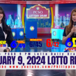 January 9, 2024 Lotto Result