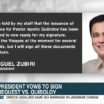 Zubiri will Sign Subpoena for Quiboloy after Hontiveros Urges Senate Leadership to Approve
