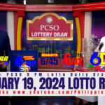February 19 2024 Lotto Result 6/55 6/45 4D 3D 2D
