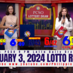 February 3 2024 Lotto Result 6/55 6/42 6D 3D 2D