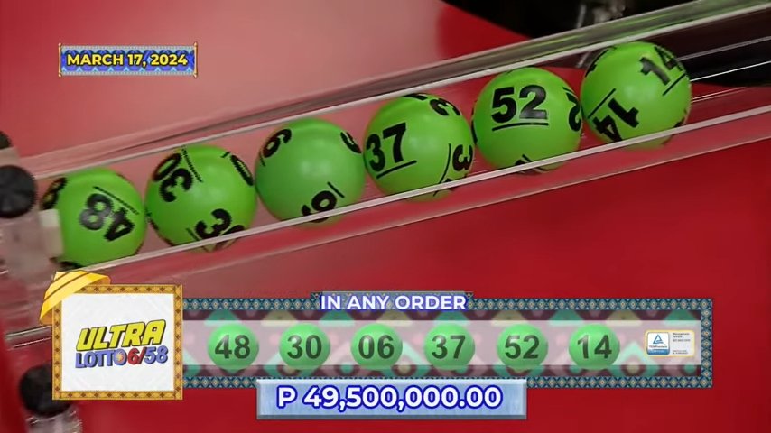 March 17 2024 6/58 Lotto Result 9 PM Draw Click Image for Complete Lotto Result