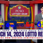 March 14 2024 Lotto Result 6/49 6/42 6D 3D 2D