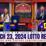 March 23 2024 Lotto Result Today 6/55 6/42 6D 3D 2D