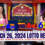 March 26 2024 Lotto Result Today 6/58 6/49 6/42 6D 3D 2D