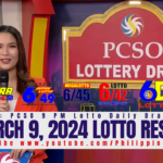 March 9 2024 Lotto Result 6/55 6/42 6D 3D 2D