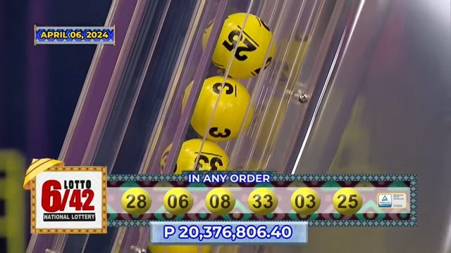 April 6 2024 6/42 Lotto Result 9 PM Draw Click Image for Complete Lotto Result