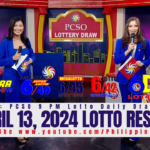 April 13 2024 Lotto Result Today 6/55 6/42 6D 3D 2D